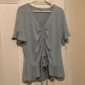 Juicy Couture XXL pale blue top.